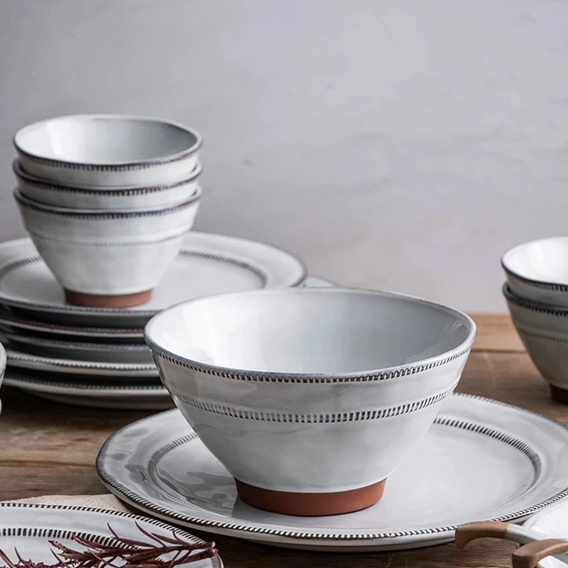 Set di stoviglie in ceramica Freya