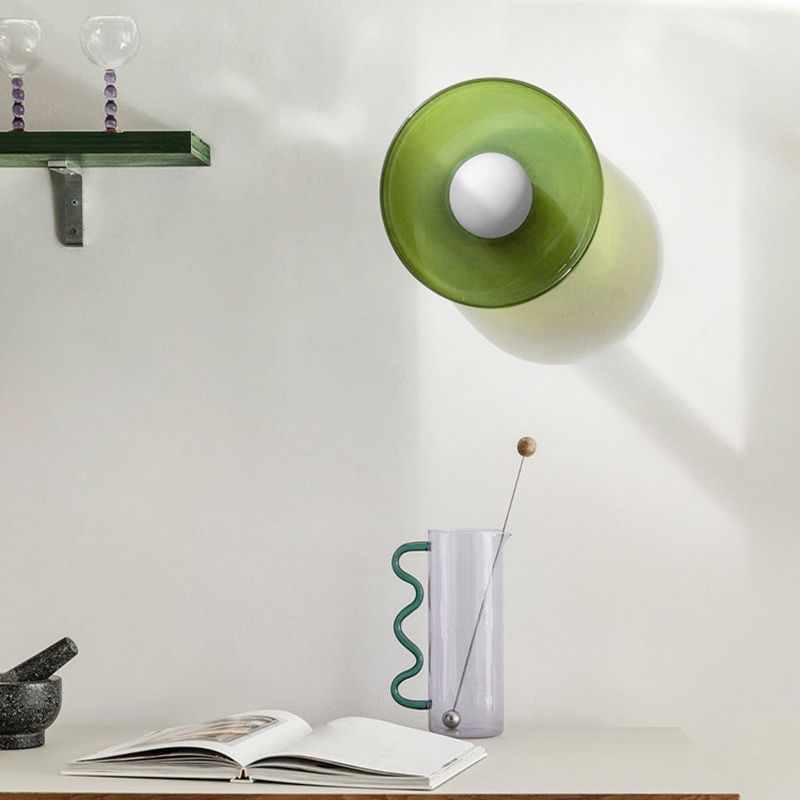 Moderne rund loftslampe