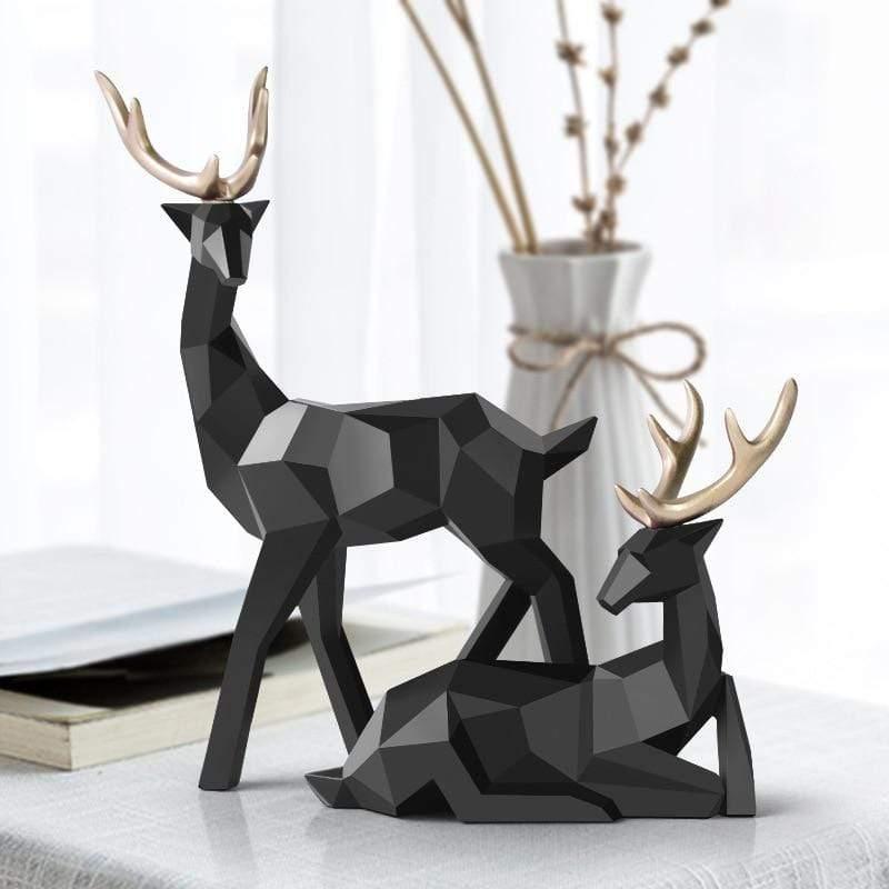 Sculpture de cerf