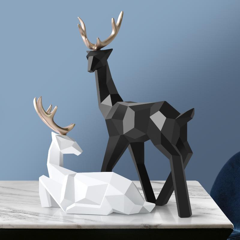 Sculpture de cerf