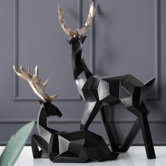 Sculpture de cerf