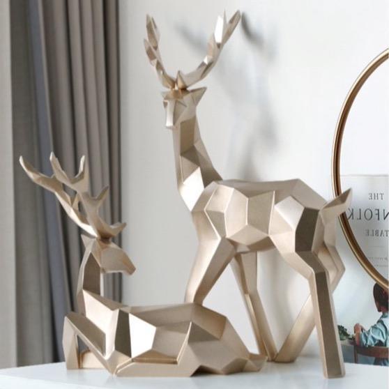 Sculpture de cerf