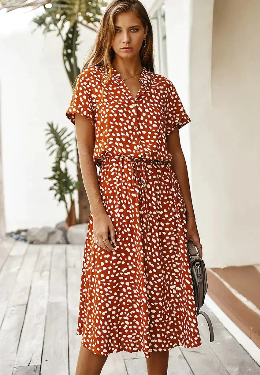 Monique™ | Robe de printemps classique