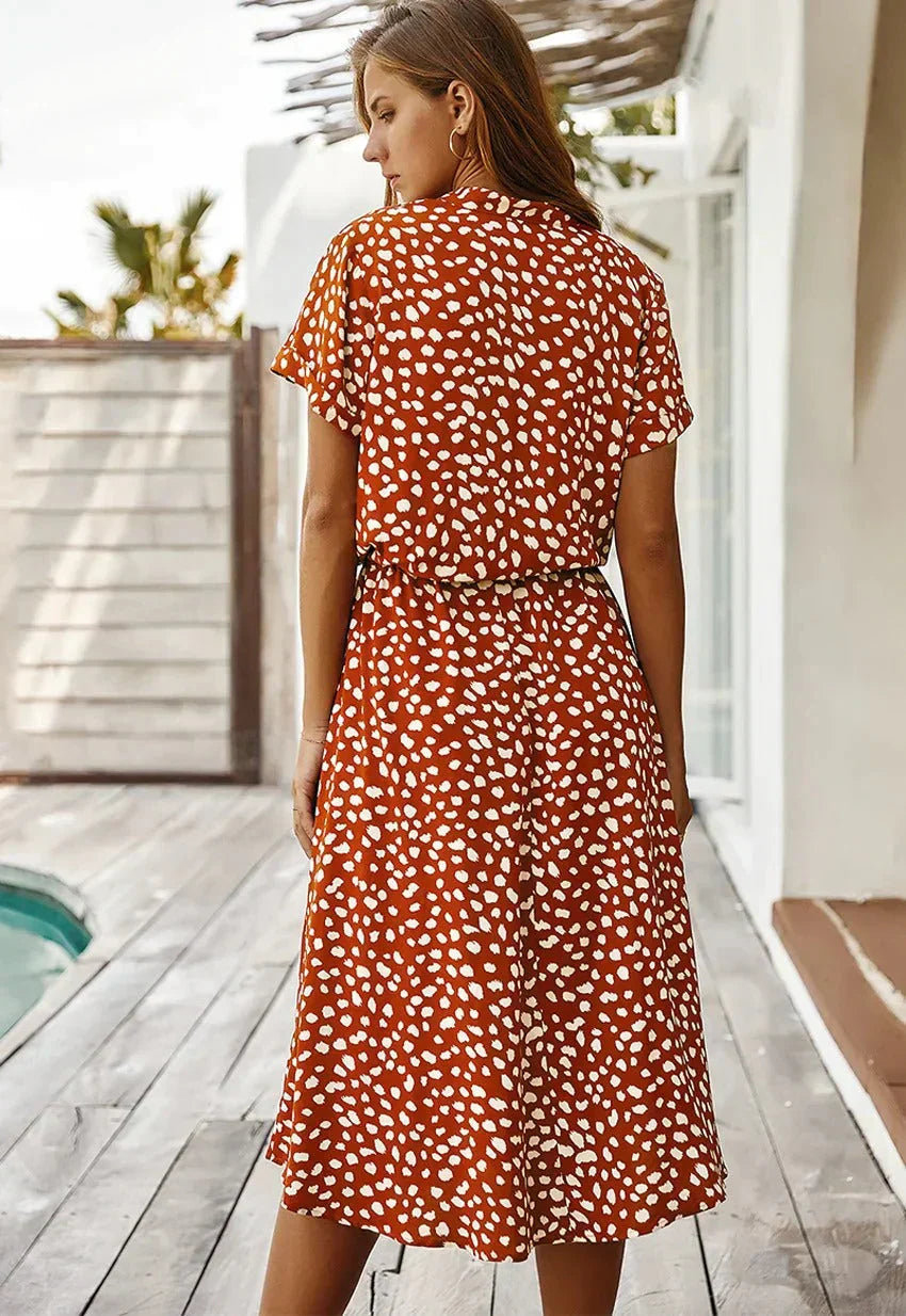 Monique™ | Robe de printemps classique