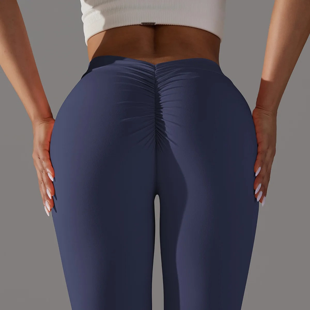 V-Back High Waisted Leggings