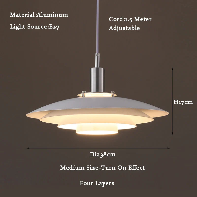 SleekRadiance - Lampada a sospensione in legno naturale