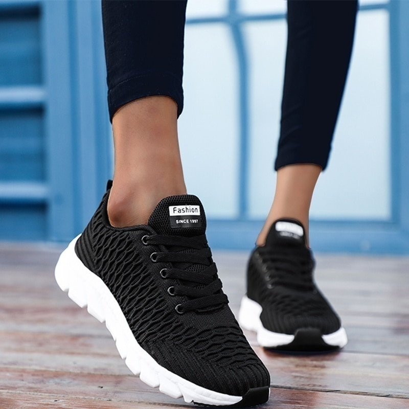 DynamicRun strikkede sneakers – fleksible og pustende sko