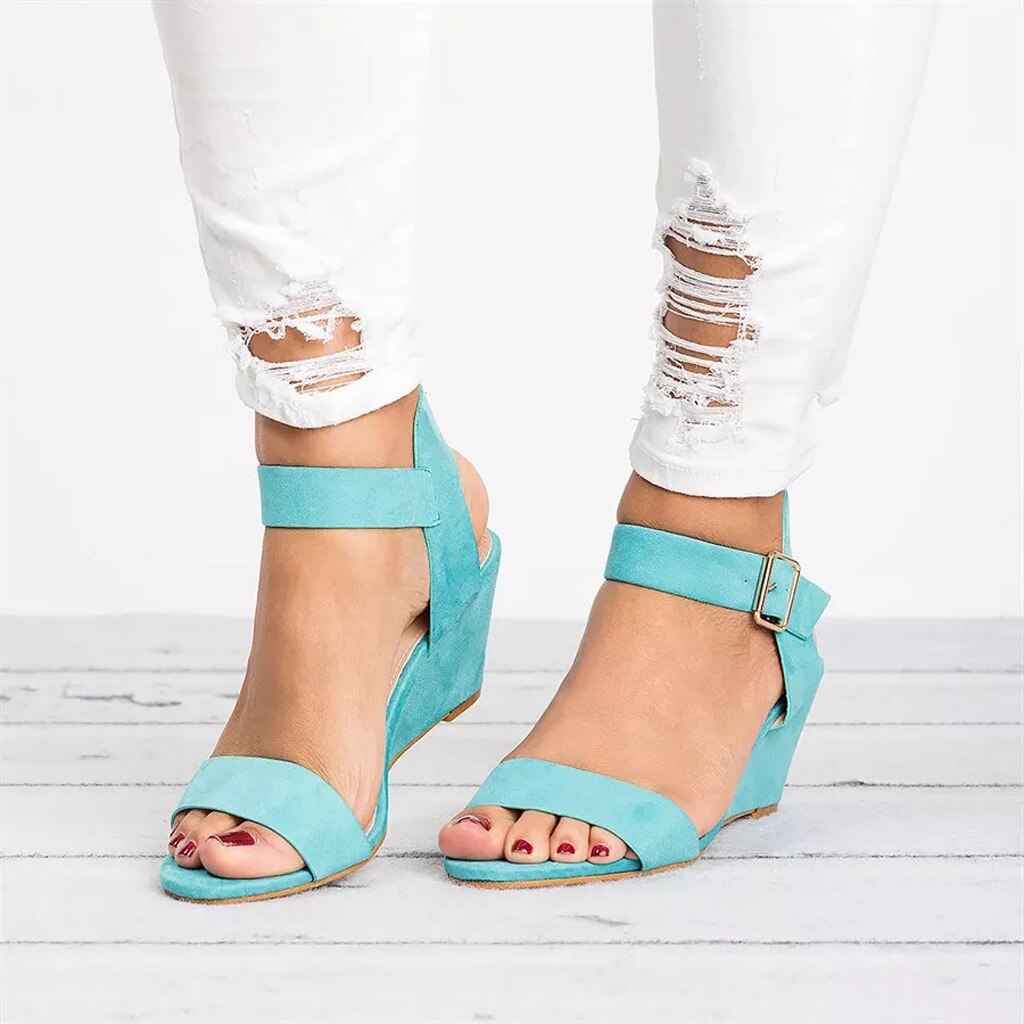 Elegance Sandalen met sleehak – chic en comfortabel