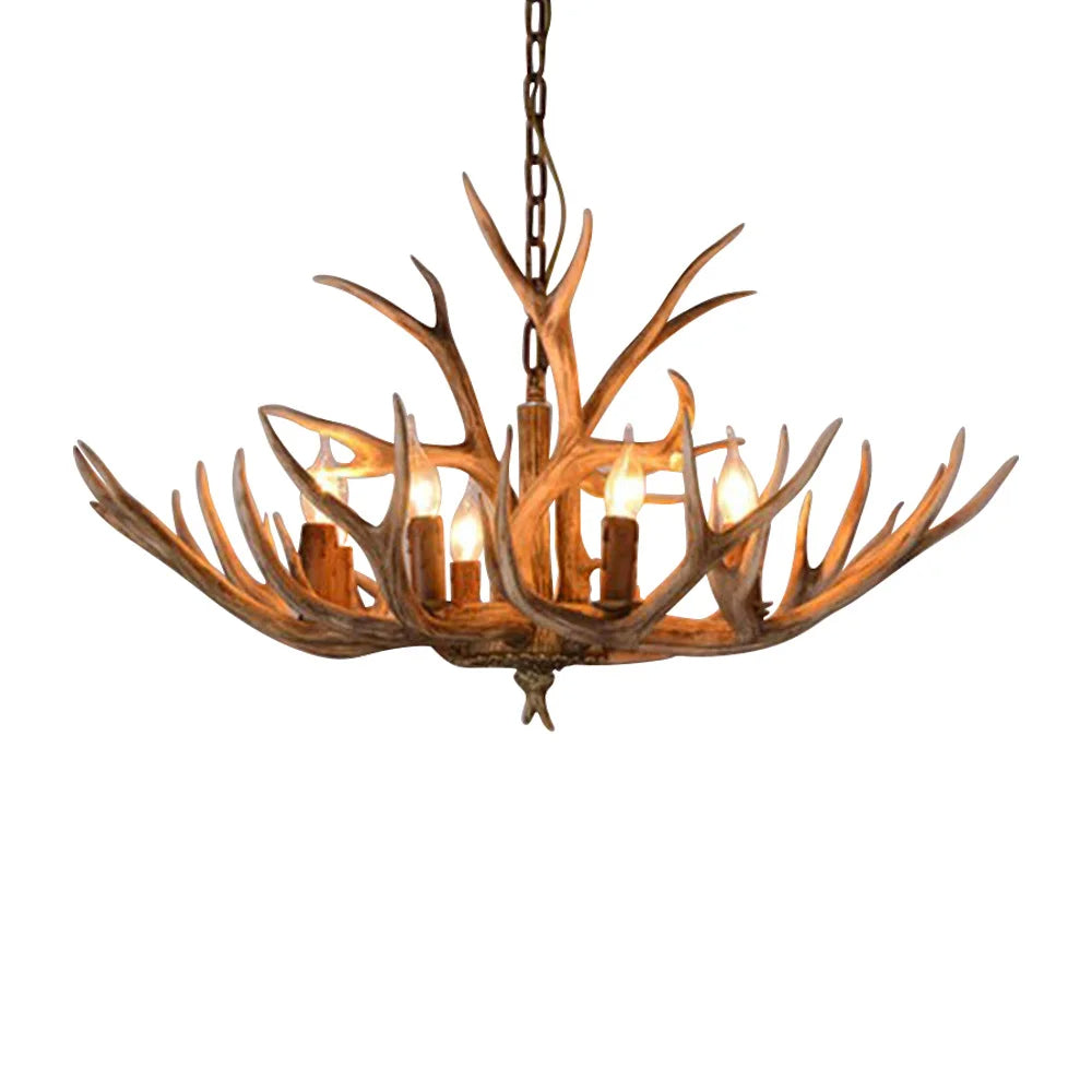 Woodland Antler Glow Chandelier