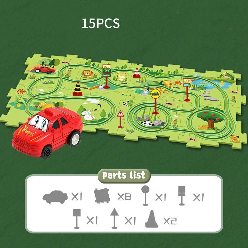 FunTrack™ - Puzzel Racer Spel