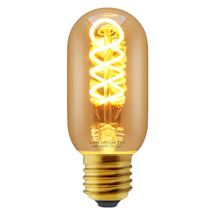 Bombilla LED ámbar E27 de 4 W