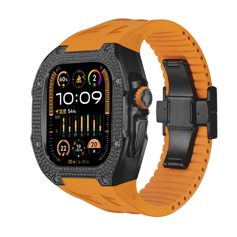 RM7006 Titan 5A Zirkongehäuse Nachrüstsatz für Apple Watch Ultra