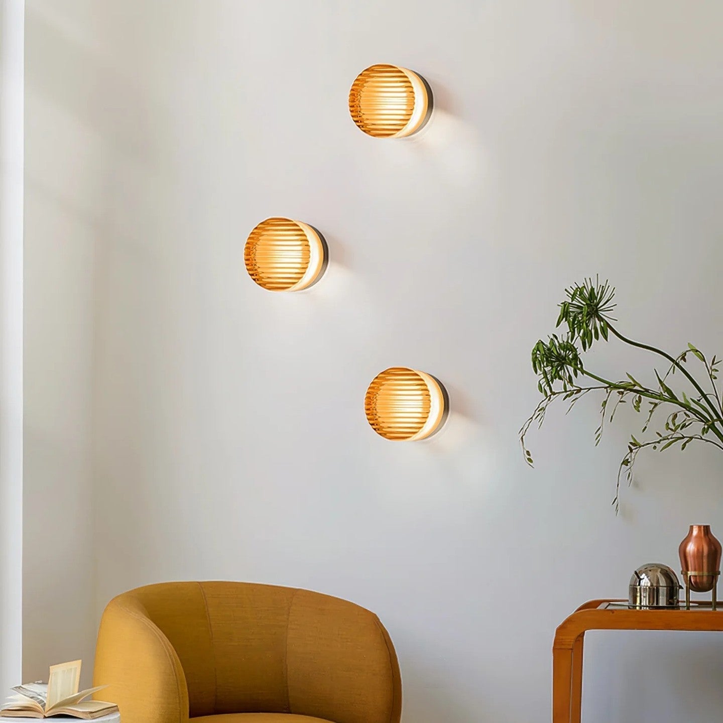 Applique murale LED moderne pour l'intérieur et l'extérieur