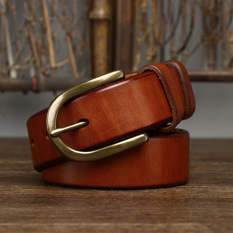 Ceinture en cuir classique pour homme premium