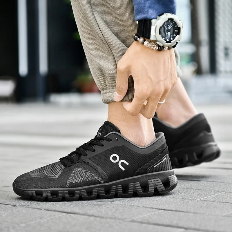 Schwarze Sneaker/Schuhe mit CloudTec-Sohle - Alex