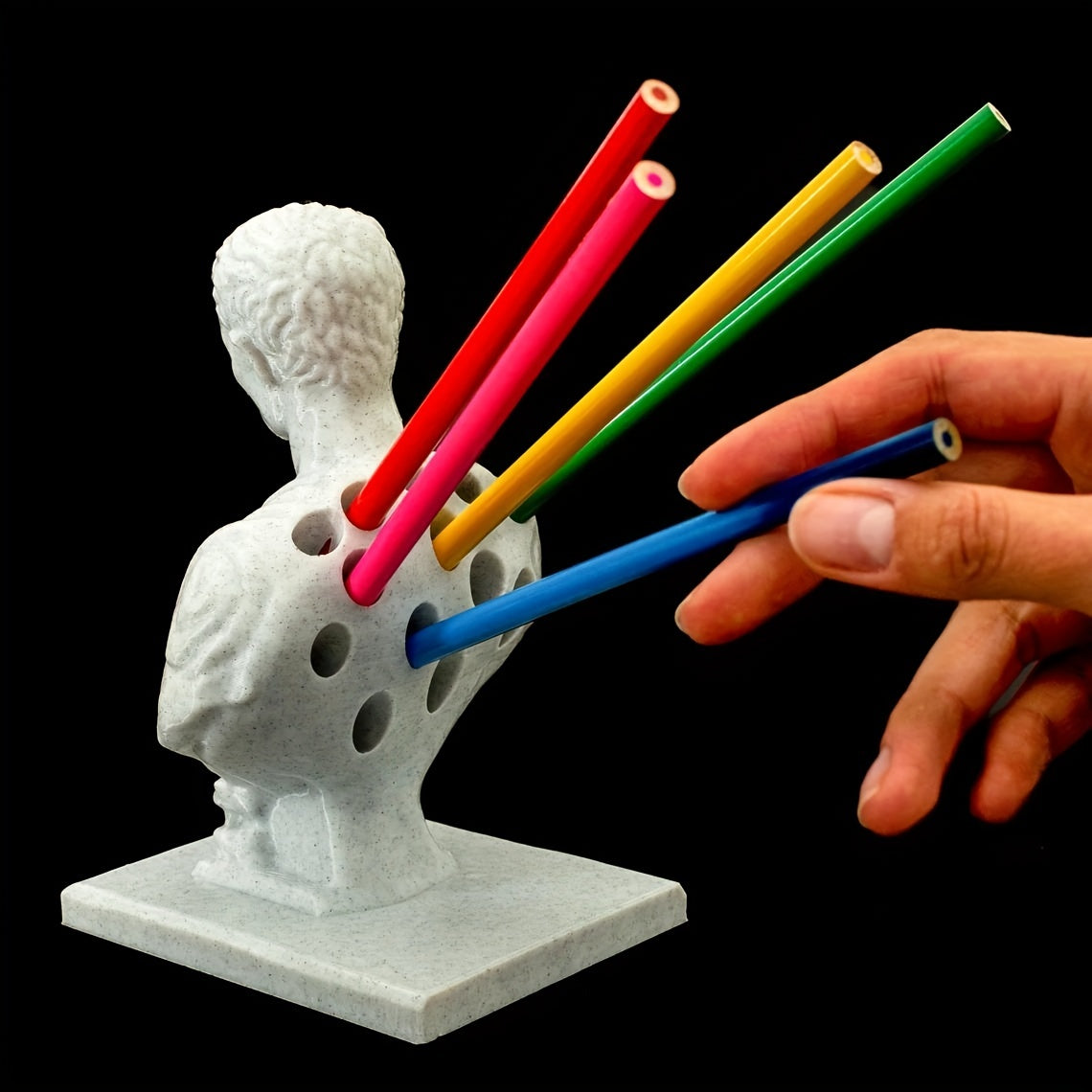 Julius Caesar Desk Pen Holder