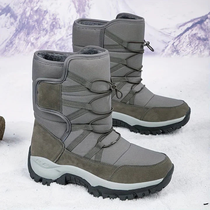 Beida - bottes thermiques en daim pour hommes