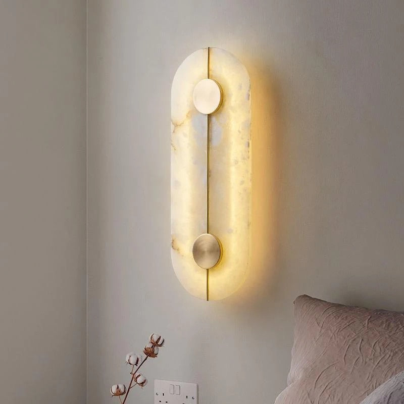 Ruby Marble Wall Light lampa