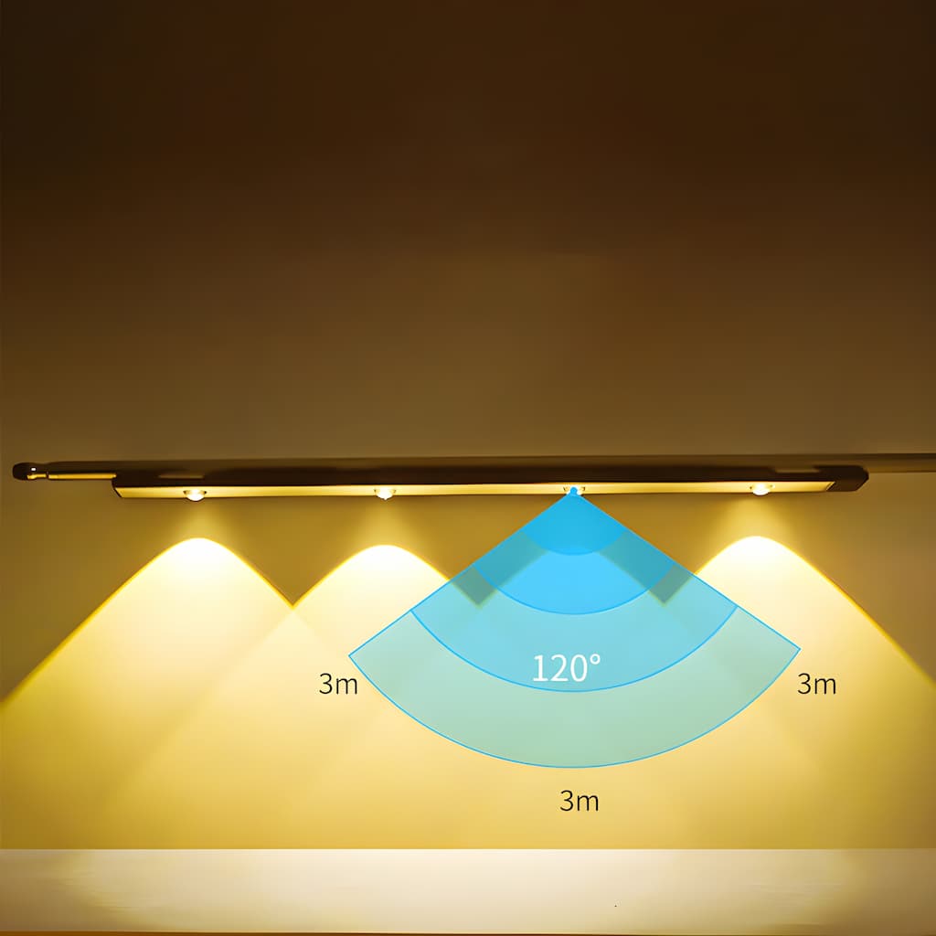 Luminaria LED inteligente inalámbrica con lámpara con sensor de movimiento