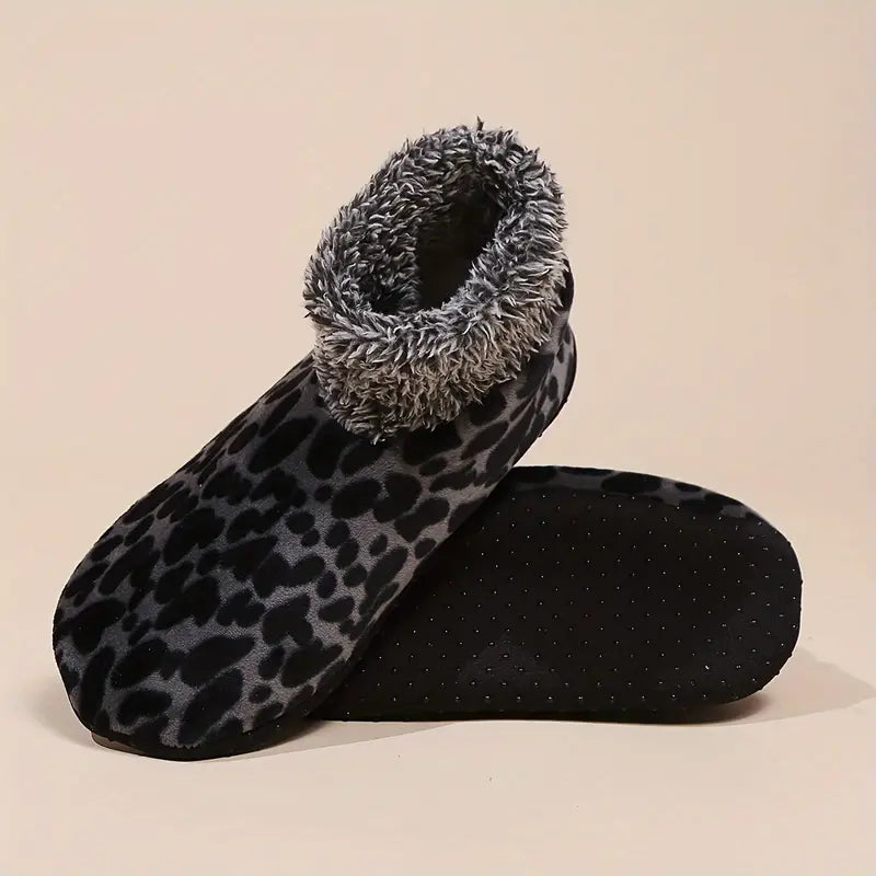 Women's Leopard Print Slippers