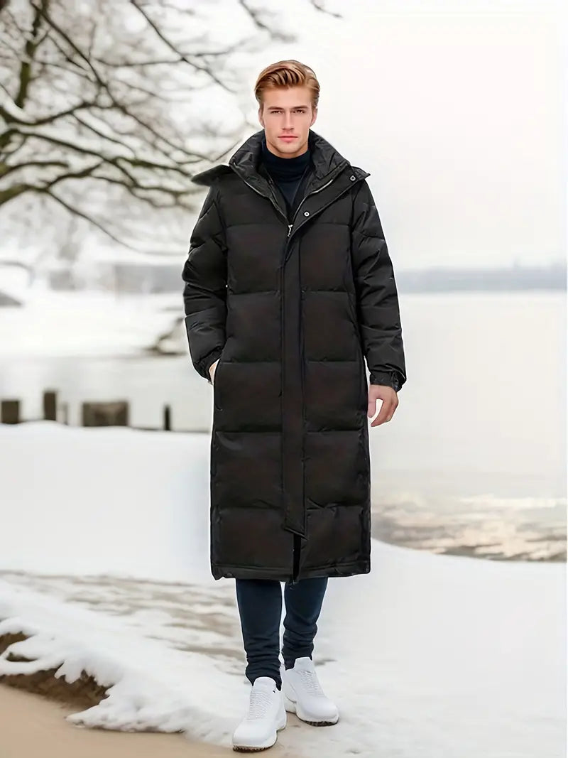 Matthias - Men's Long Quilted Jacket