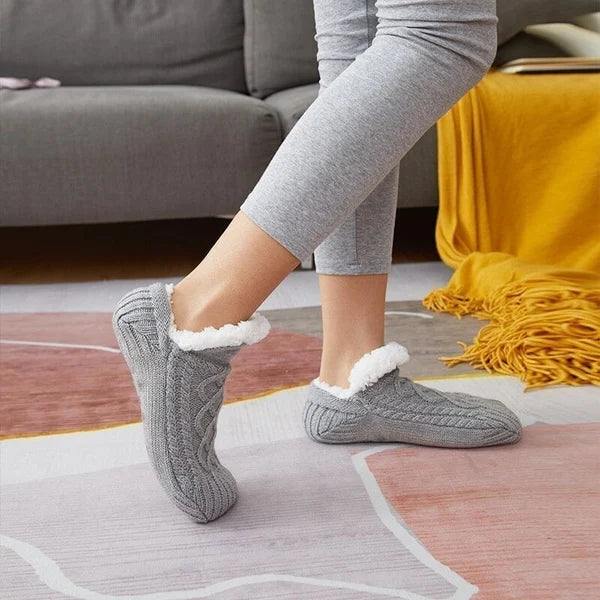 Chaussettes thermiques orthopédiques antidérapantes Naomi