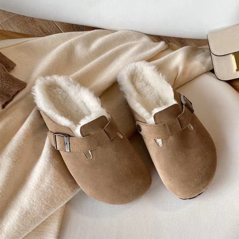 Eudoxia – Premium Unisex Leder Slipper Boston Sandalen: Stil und Qualität in einem