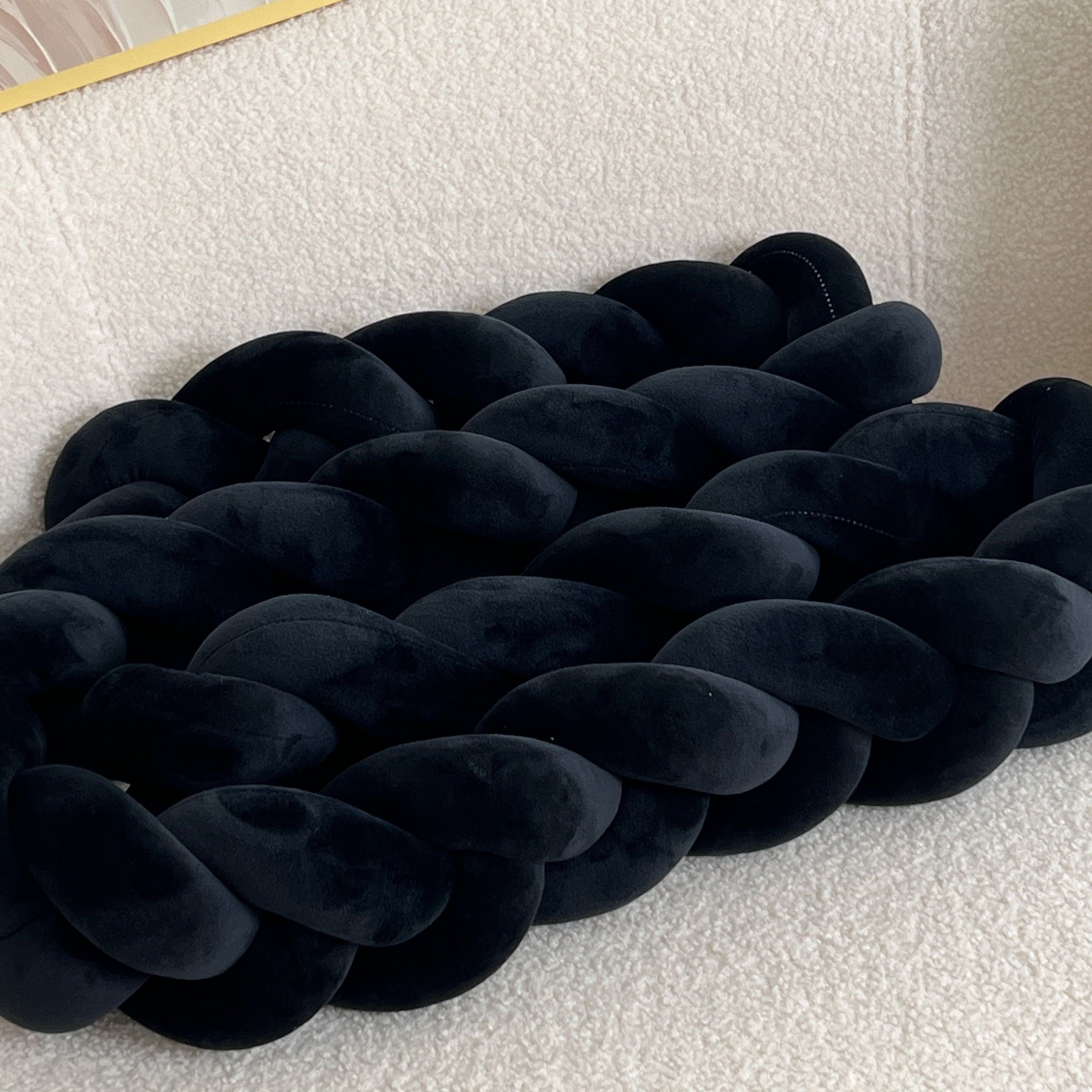 CushionWave - Coussin de sol lavable au design géométrique pour un style contemporain