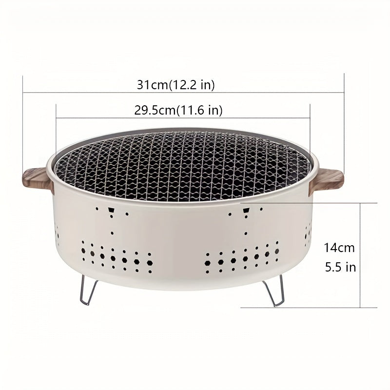 Noze - Rookloze ronde grill