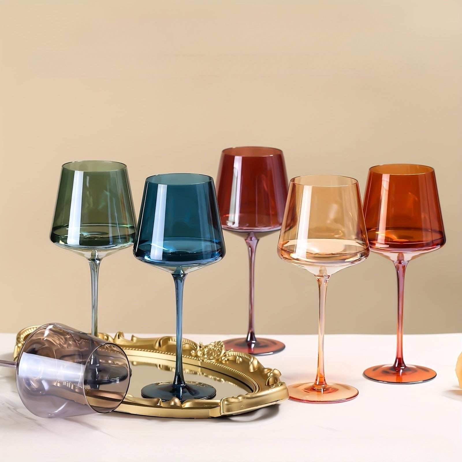 Set di 6 bicchieri da vino in cristallo Prism