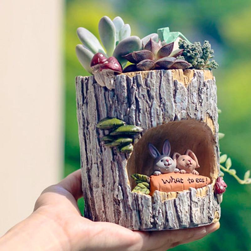 Charming Succulent Planter