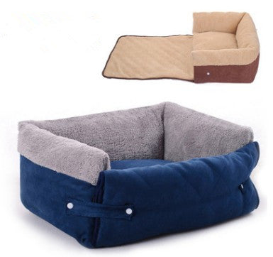 Flip Pet Haven: Mysig Bo Bed med Filt