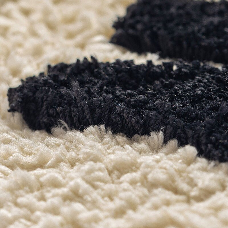 Fluffy Bathroom Bathmat Rug