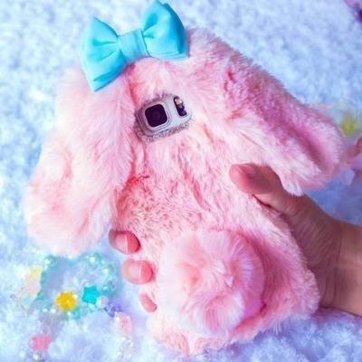 Fuzzy Bunny etui na iPhone