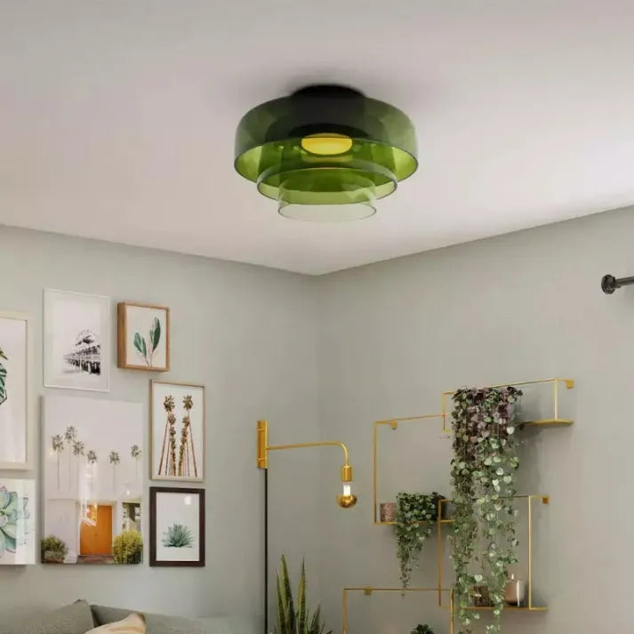 GlassLuxe – Lampada da soffitto medievale