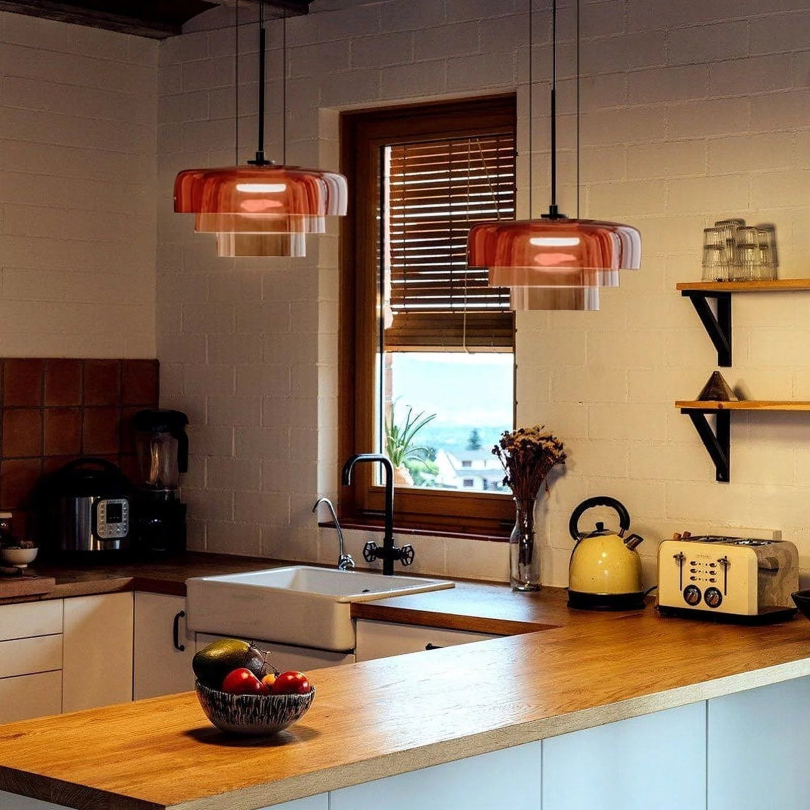 Nordic Glass Pendant Light