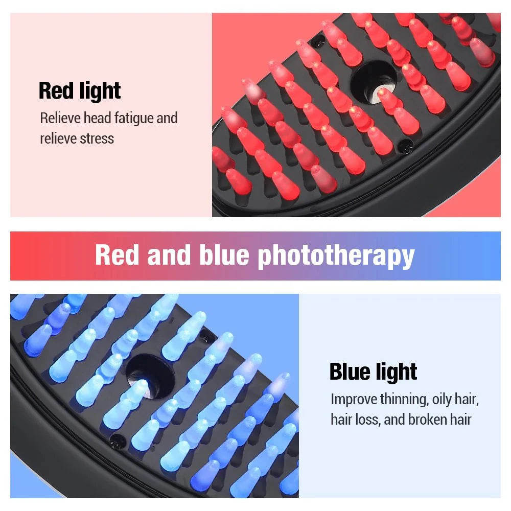 GlowGrow™ | Red Light Massage Comb