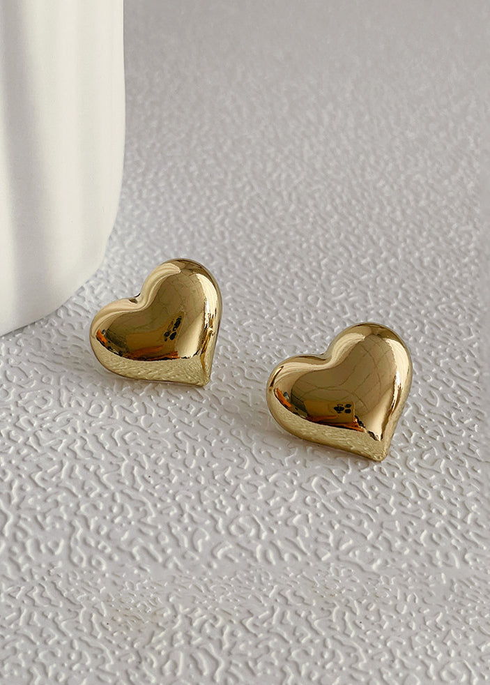 Adore Me Heart Stud Earrings