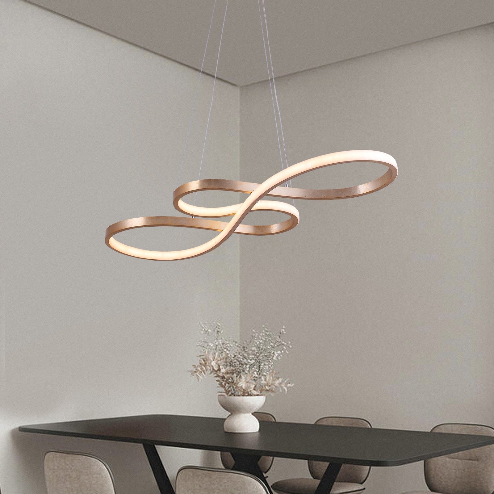 Twisted Creative Chandelier