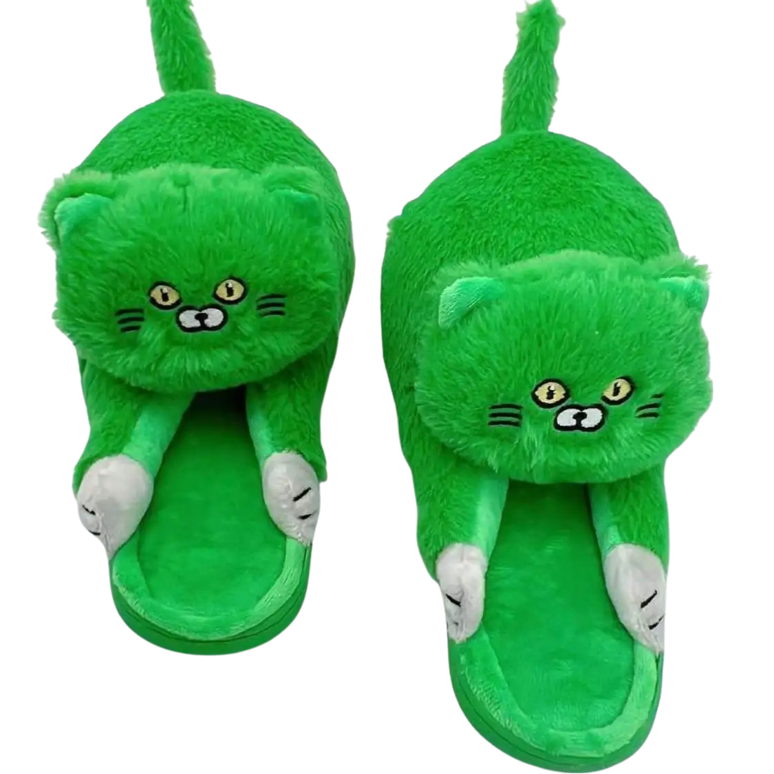 Hugging Cat Slippers - Dames