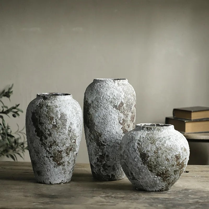 Amelia Stone Keramik Vase