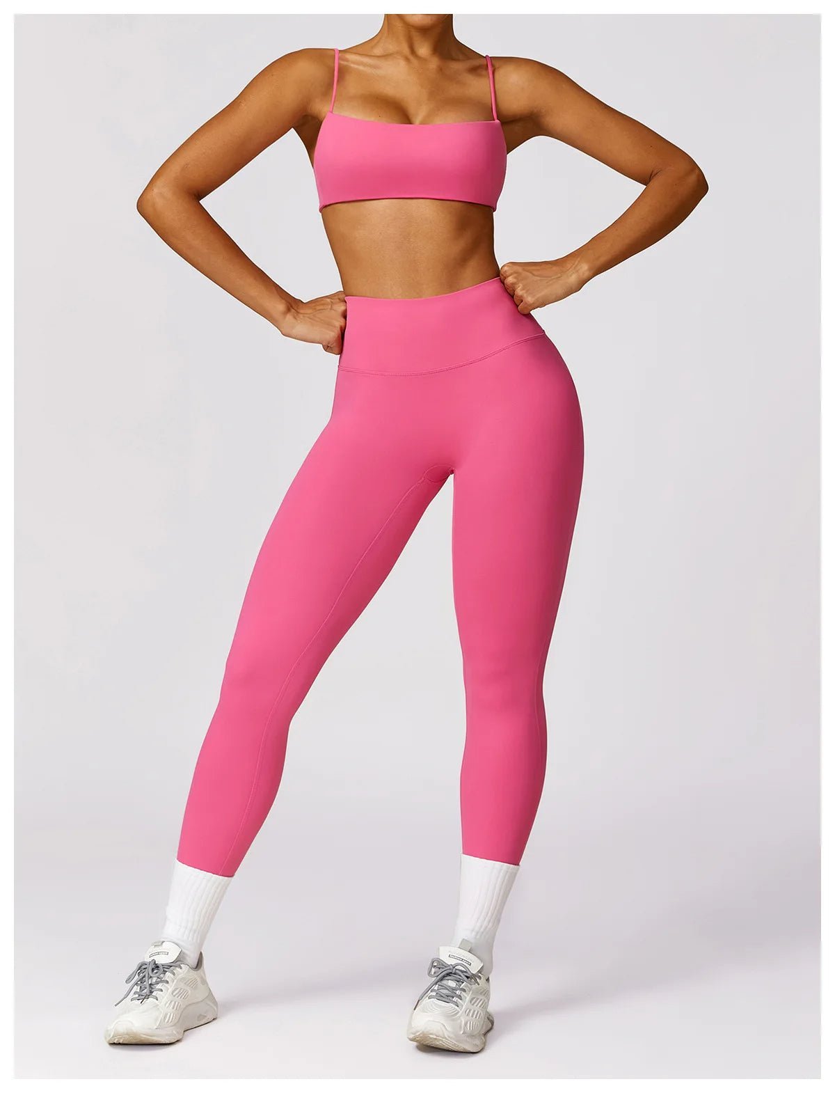 Legginsy Gymfit z wysokim stanem