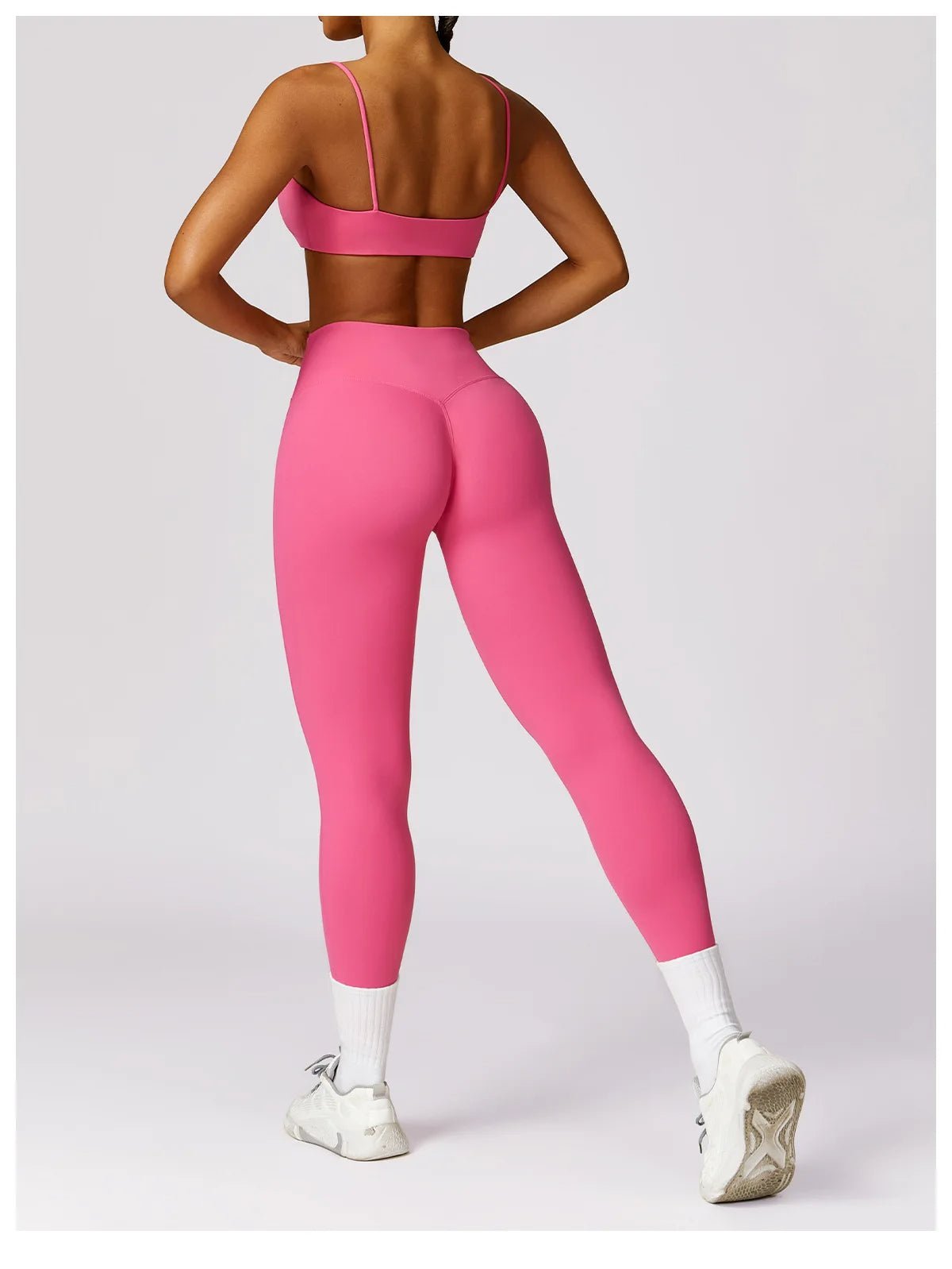 Legginsy Gymfit z wysokim stanem