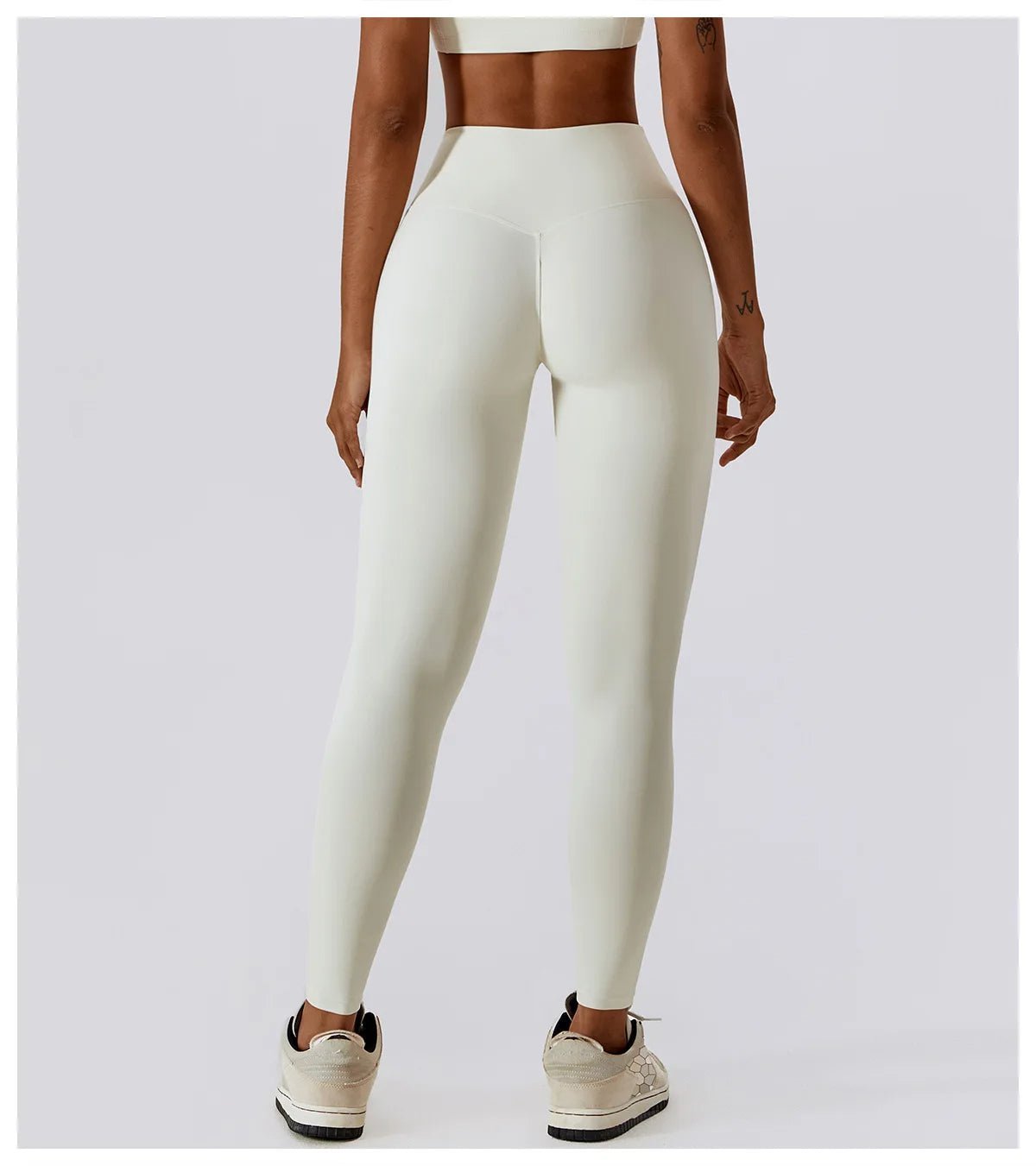 Legginsy Gymfit z wysokim stanem