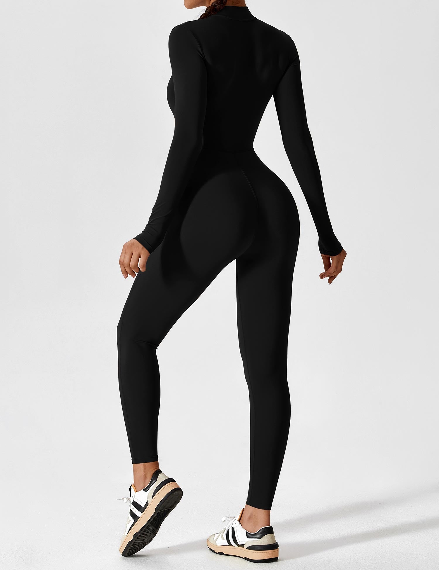 Gymfit Jumpsuit mit Reißverschluss