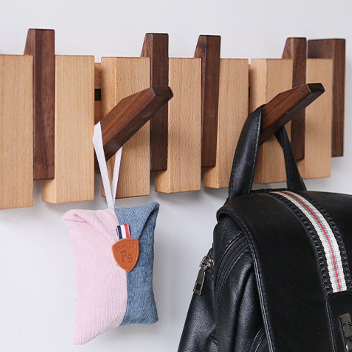 Handgemaakte Piano Coatrack™ | Luxe houten kapstok