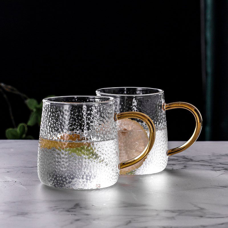 Pichet/tasses en verre résistant à la chaleur