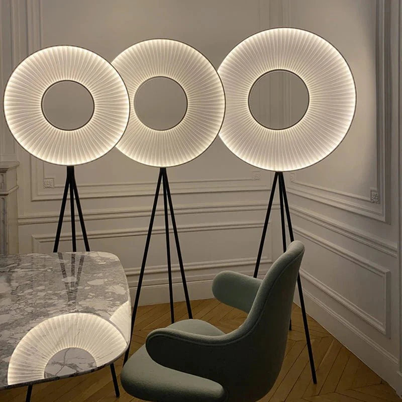 Lampe sur pied Henry Halo