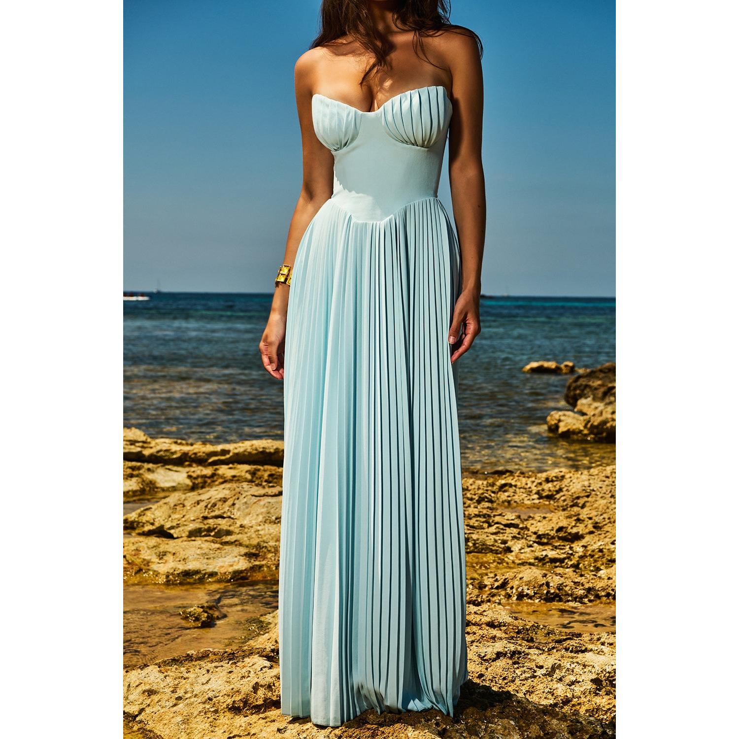 Liane™ | Robe longue avec corset