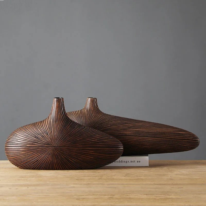 Vase en bois Lucas